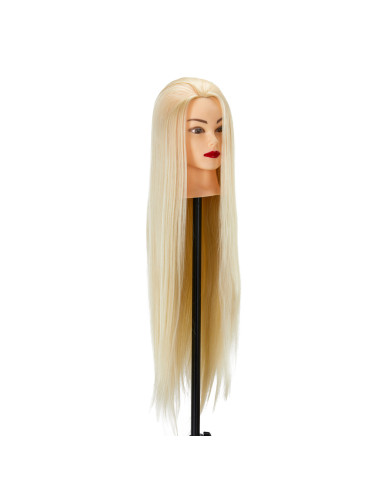 Główka treningowa fryzjerska Gabbiano WZ2 syntetyczne włosy, kolor 613H, długość 24 