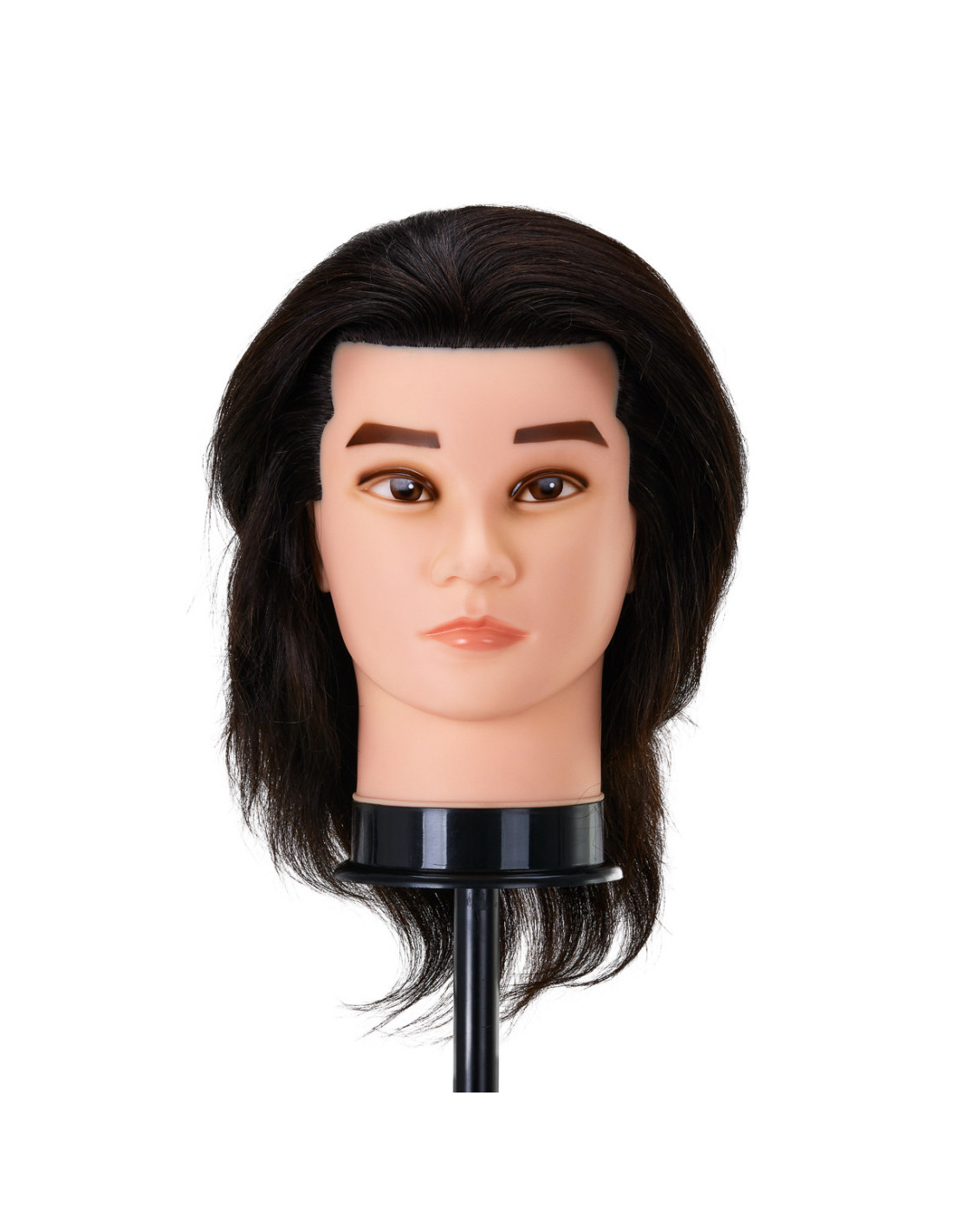 Główka treningowa brewzjerska Gabbiano WZ3 naturalne włosy, color 1H, długość 8 