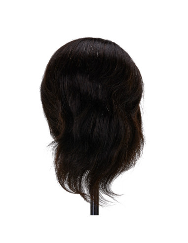 Główka treningowa fryzjerska Gabbiano WZ3 naturalne włosy, kolor 1H, długość 8 