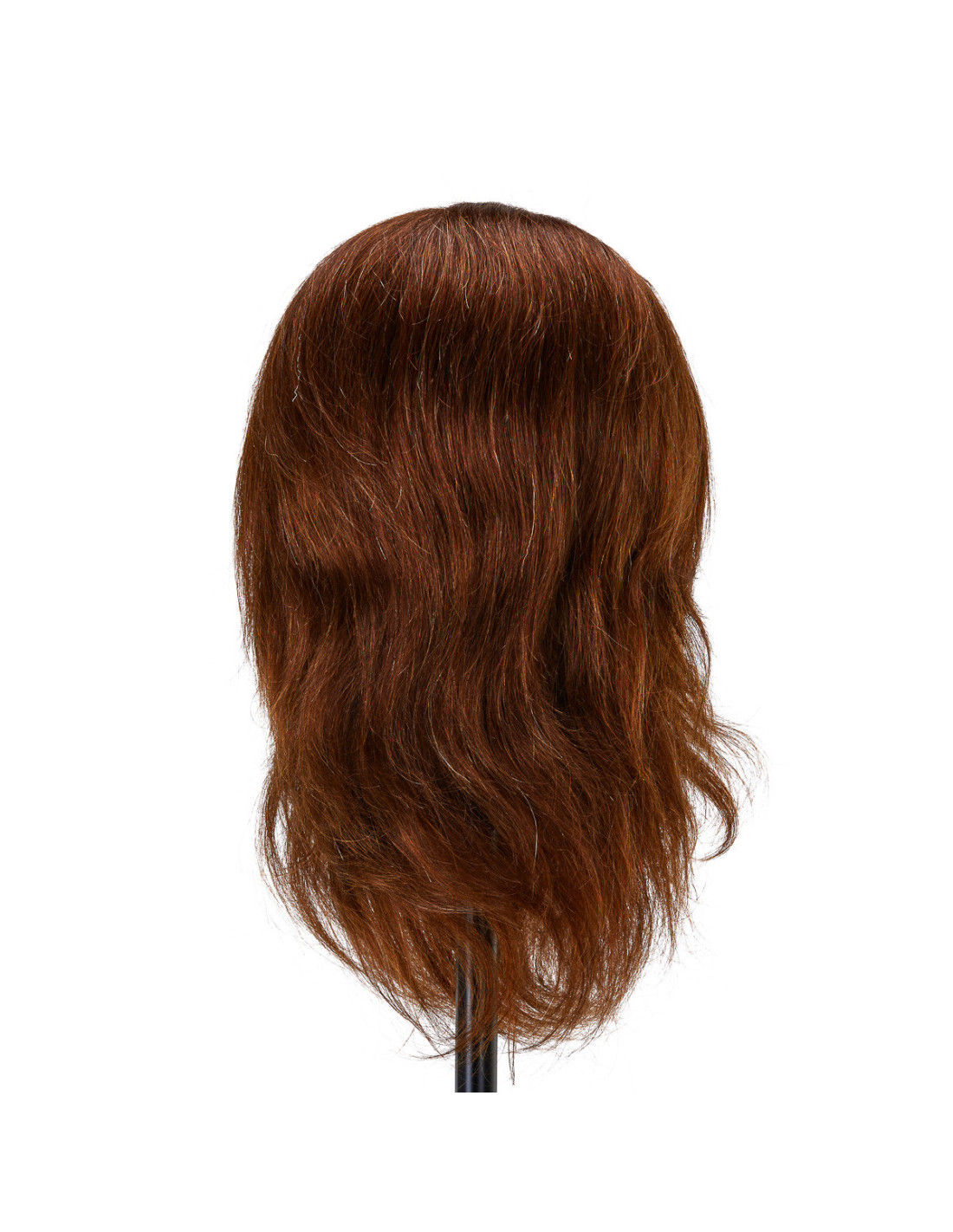 Główka treningowa z brodą fryzjerska Gabbiano WZ4 naturalne włosy, color 4H, długość 8+6 