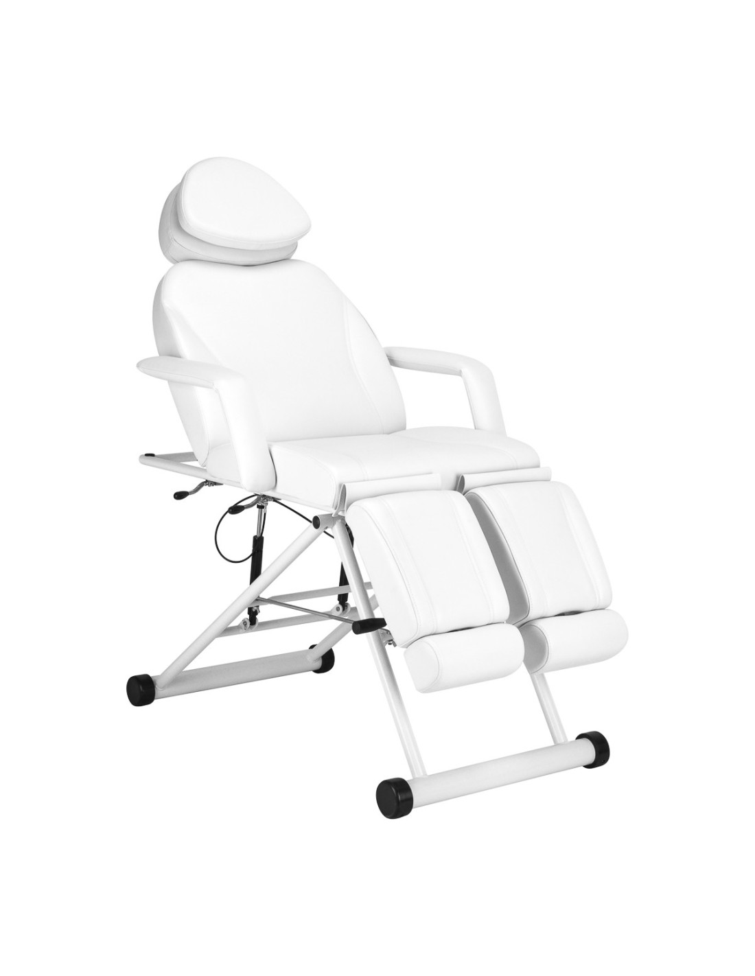 Fotel cosmetics Azzurro 563S pedi biały 