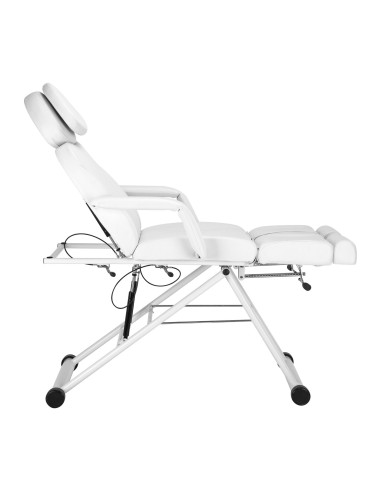 Fotel kosmetyczny Azzurro 563S pedi biały 