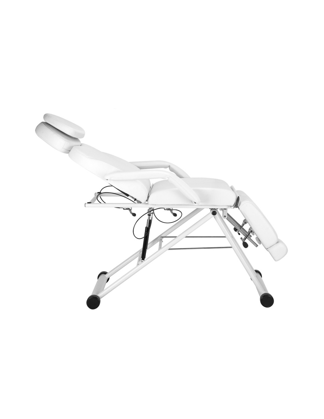 Fotel cosmetics Azzurro 563S pedi biały 