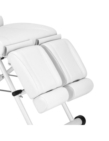 Fotel kosmetyczny Azzurro 563S pedi biały 