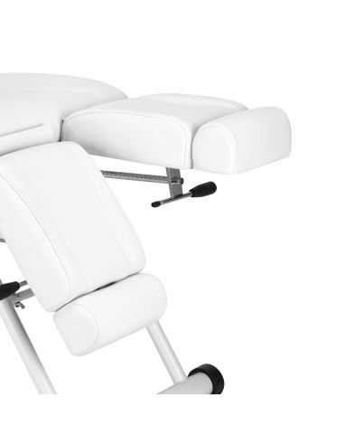 Fotel kosmetyczny Azzurro 563S pedi biały 