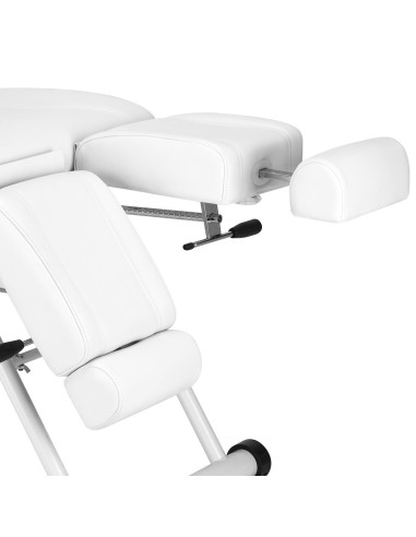 Fotel cosmetics Azzurro 563S pedi biały 