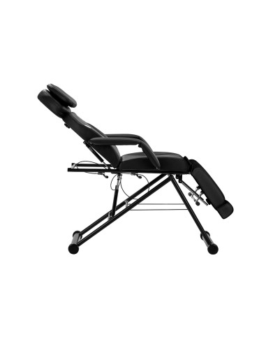 Fotel kosmetyczny Azzurro 563S pedi czarny