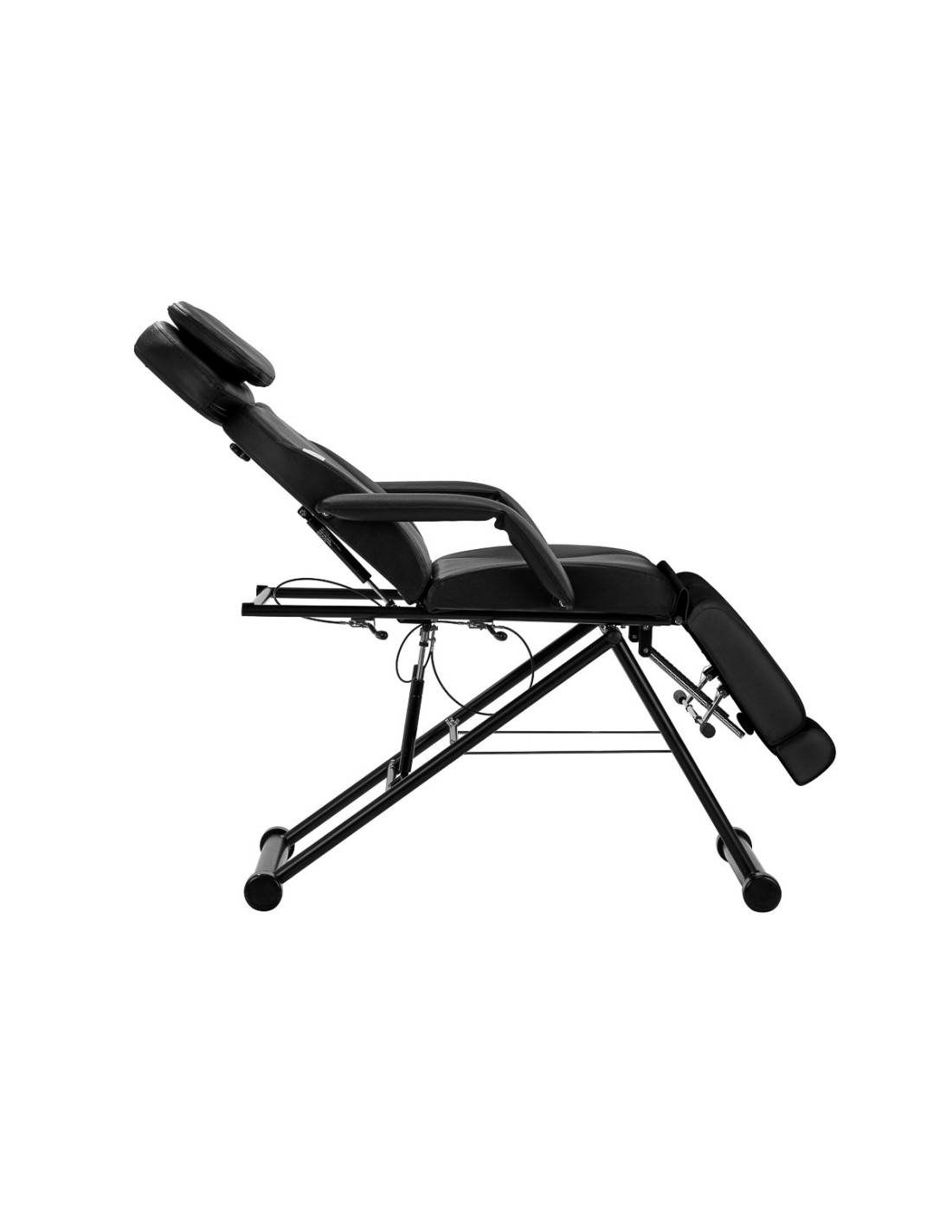 Fotel kosmetyczny Azzurro 563S pedi czarny 