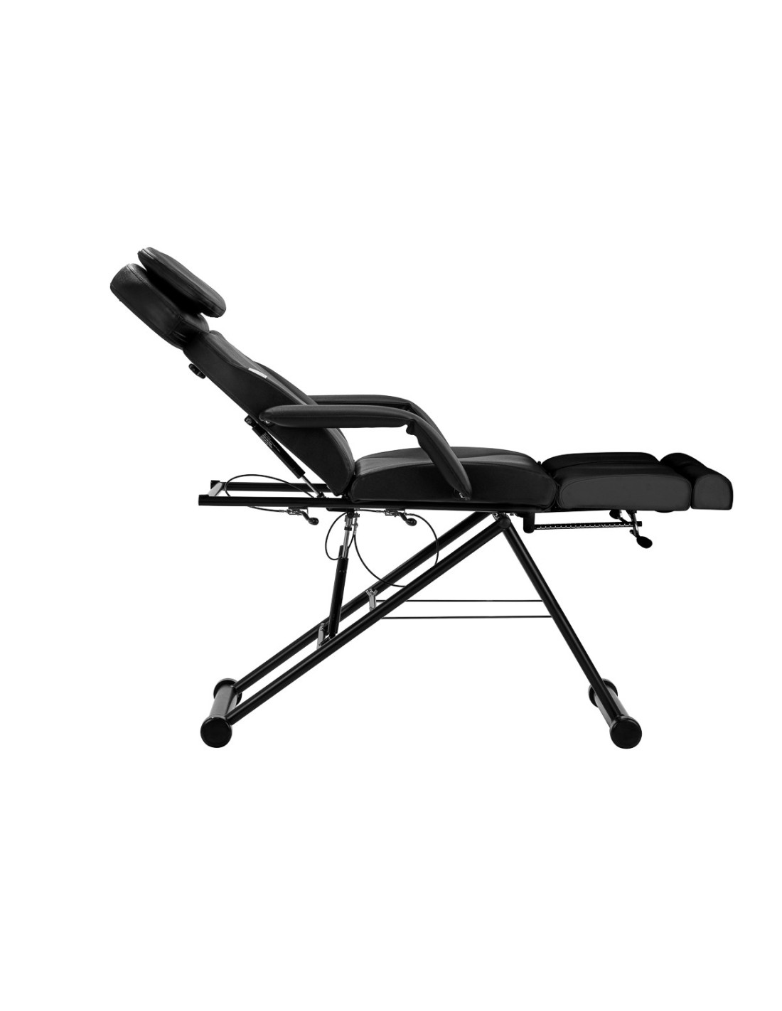 Fotel kosmetyczny Azzurro 563S pedi czarny 