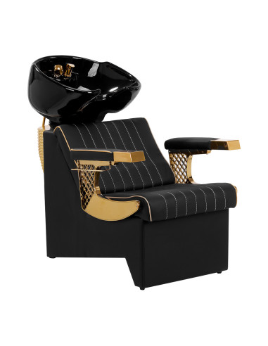 Gabbiano barbier lave-auto marcus or noir 