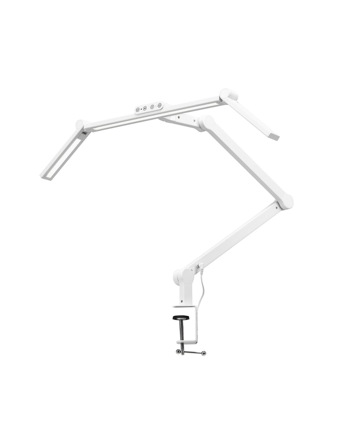 Lampa zabiegowa do manicure Glow L03 do blatu biała 