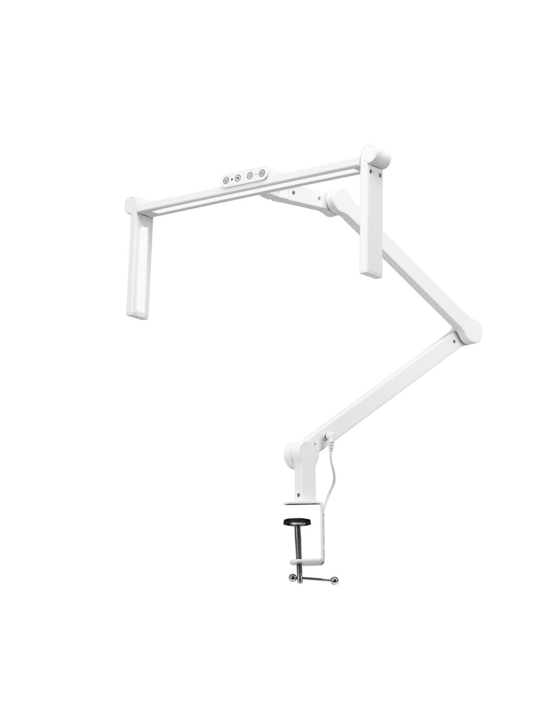 Lampa zabiegowa do manicure Glow L03 do blatu biała 