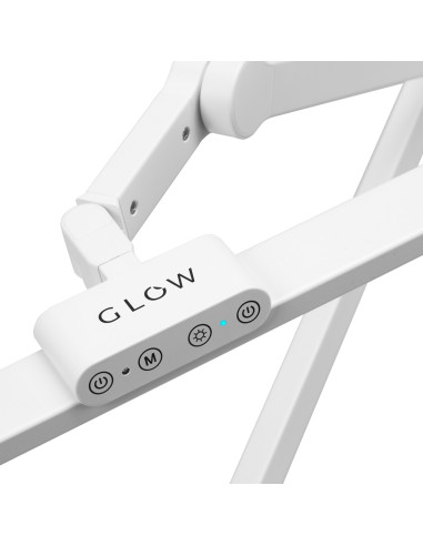 Lampa zabiegowa do manicure Glow L03 do blatu biała 