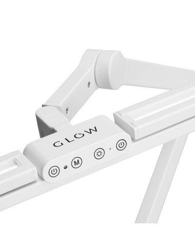 Lampa zabiegowa do manicure Glow L03 do blatu biała 
