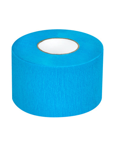 Kołnierz papierowy fryzjerski 5 szt. niebieski