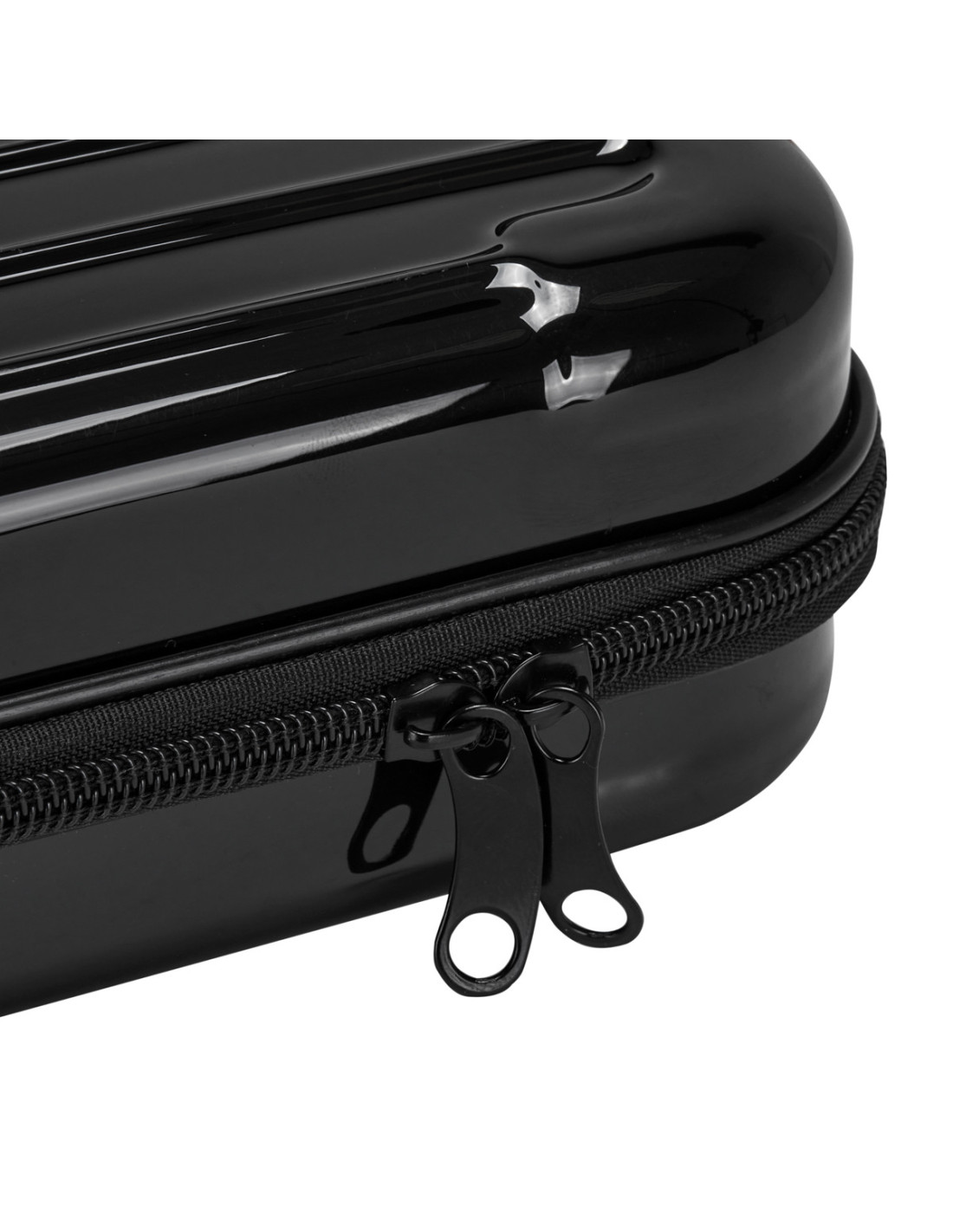 Petite valise de barbier noire 