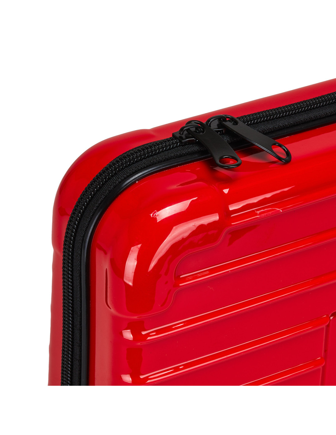 Kuferek walizka fryzjerska barberska czerwona 