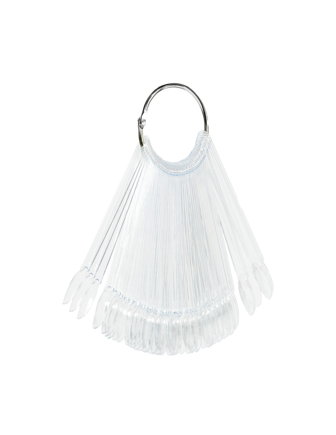 Wzornik do lakierów na kole 50 szt. WZ2 transparentne 