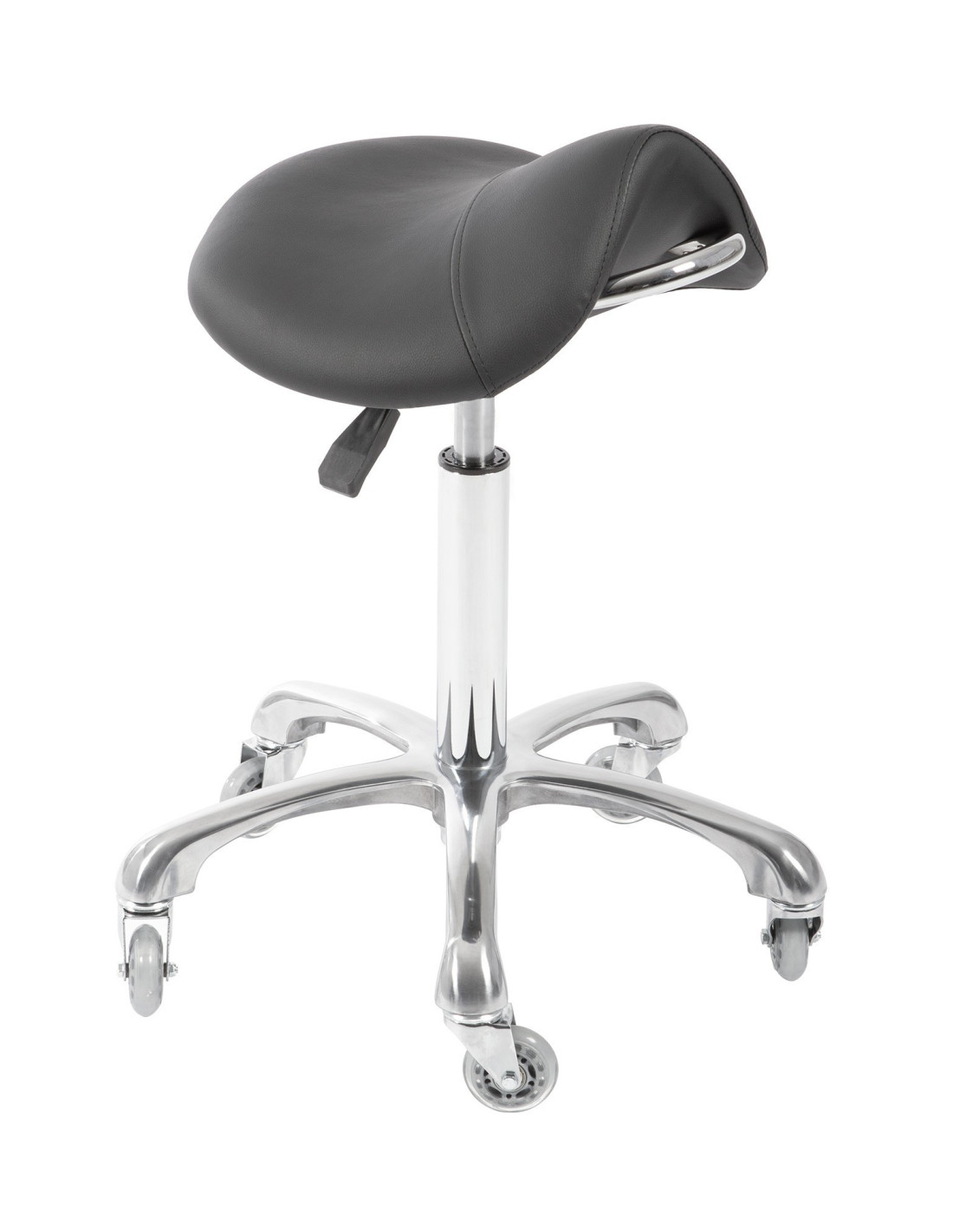 Sgabello con rotelle 0004871 Sgabello Pomp