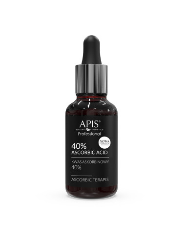 Apis ascorbic terapis kwas askorbinowy 40% 30 ml