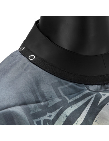 Peleryna barberska z gumowym kołnierzem J-455 