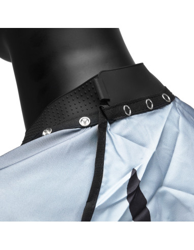 Peleryna barberska z gumowym kołnierzem J-455 