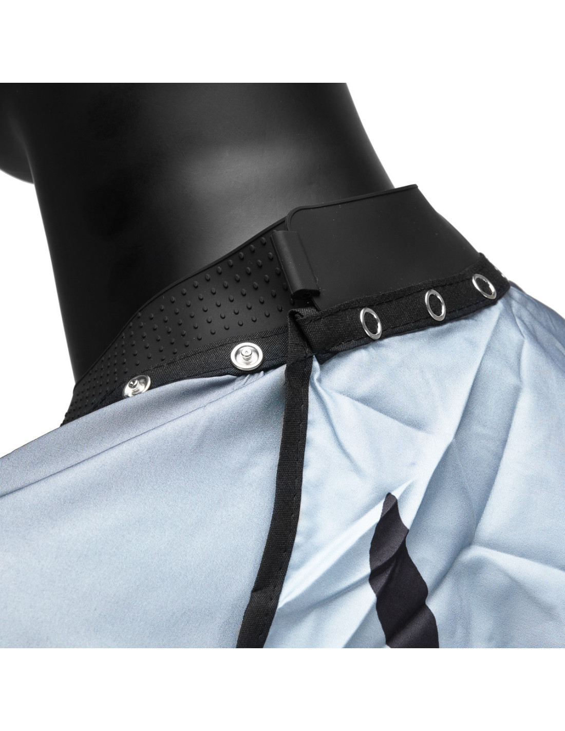 Peleryna barberska z gumowym kołnierzem J-455 