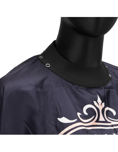 Peleryna barberska z gumowym kołnierzem J-456