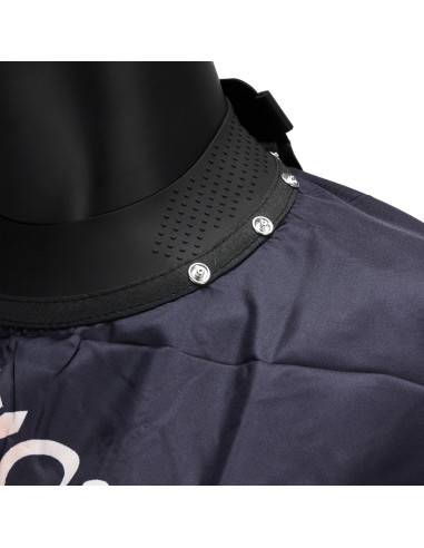 Peleryna barberska z gumowym kołnierzem J-456 