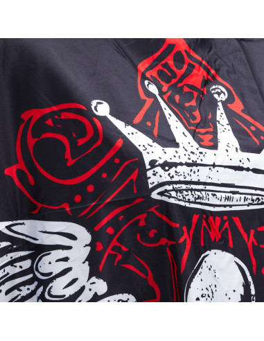 Peleryna barberska z gumowym kołnierzem J-457 