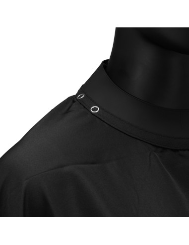 Peleryna fryzjerska z gumowym kołnierzem J-458