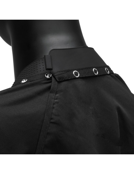 Peleryna fryzjerska z gumowym kołnierzem J-458 