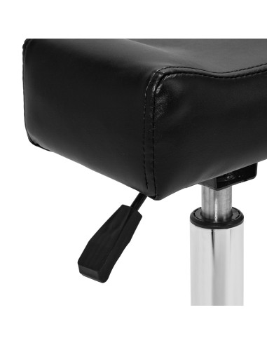 Podnóżek mobilny Sillon Bell do pedicure czarny 