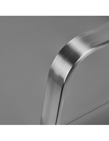 Gabbiano Porto grauer Friseurstuhl sm {attributes}