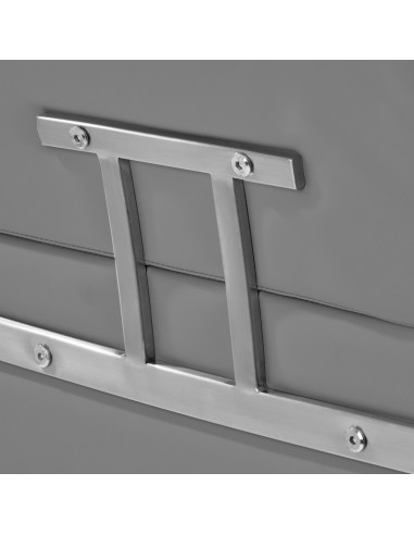 Gabbiano Porto grijze kappersstoel klein {attributes}