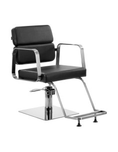 Gabbiano porto chaise de coiffure noir sm