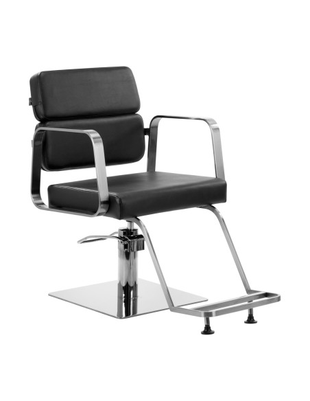 Gabbiano porto hairdressing chair black sm {attributes}