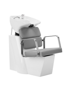 Grey Porto hairdressing Shampoo unit