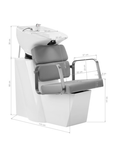 Gabbiano Myjnia Fryzjerska Porto Szara Sm 