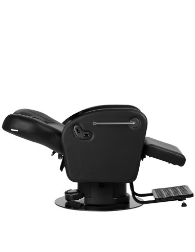 G&B Baron Electric Barber chair – Black Executive & Comfort Motorization 