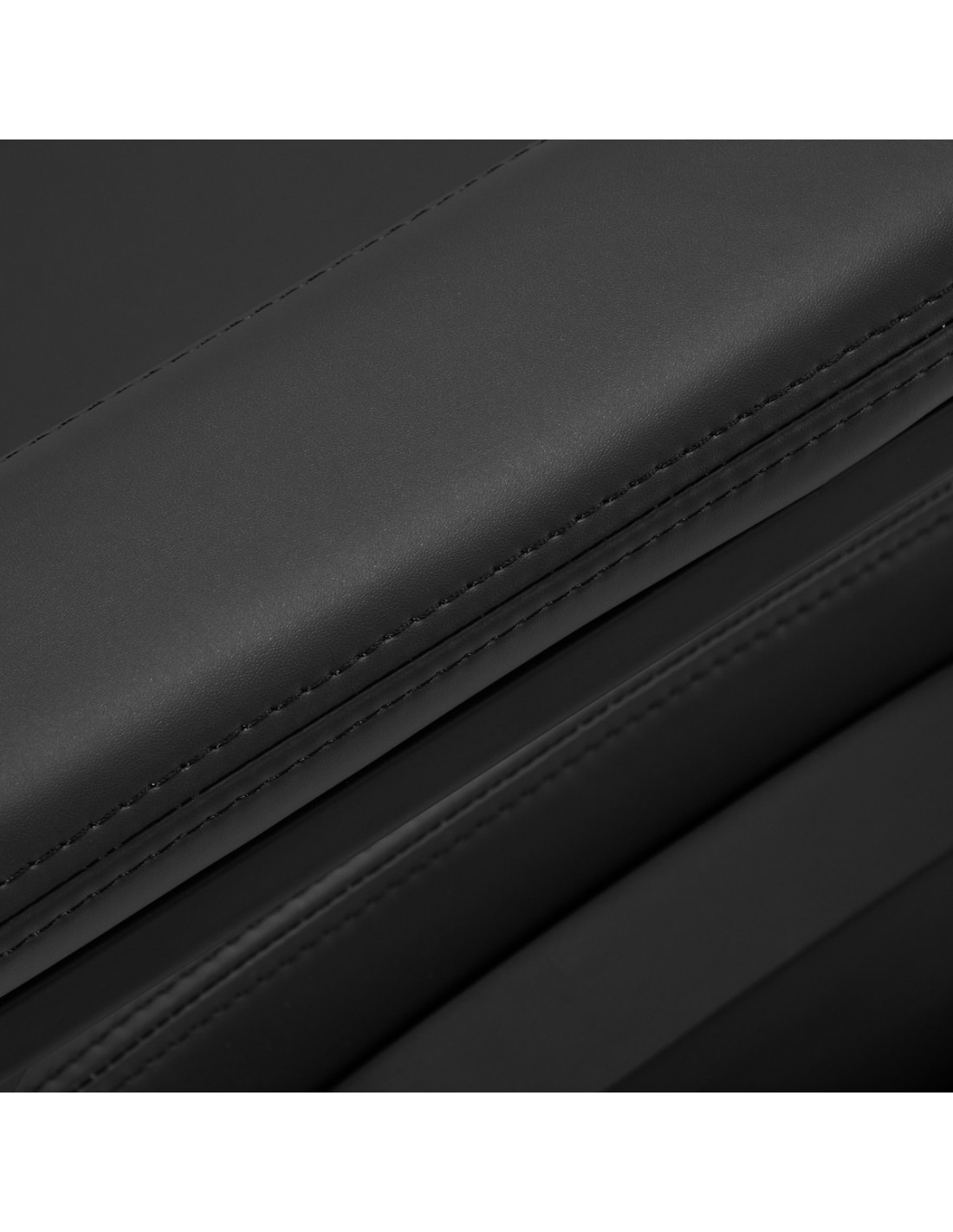 Fauteuil Barbier Électrique Noir avec Réglages Motorisés Haute Précision 