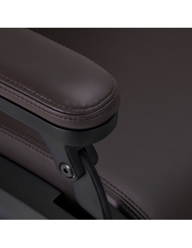 Bruine elektrische kappersstoel - zeer nauwkeurige gemotoriseerde aanpassingen