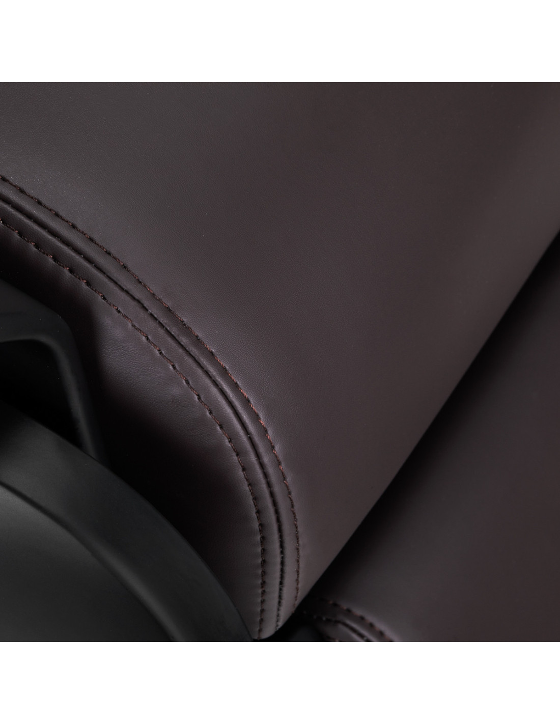 Bruine elektrische kappersstoel - zeer nauwkeurige gemotoriseerde aanpassingen