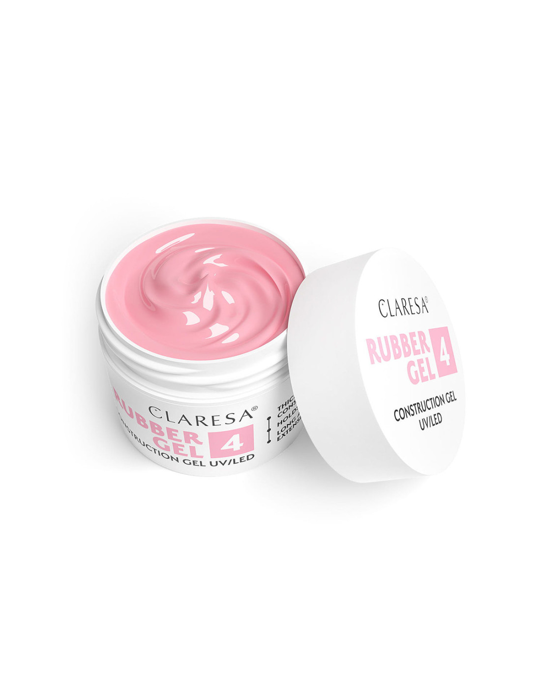 Claresa Żel budujący Rubber żel 4 -12g  