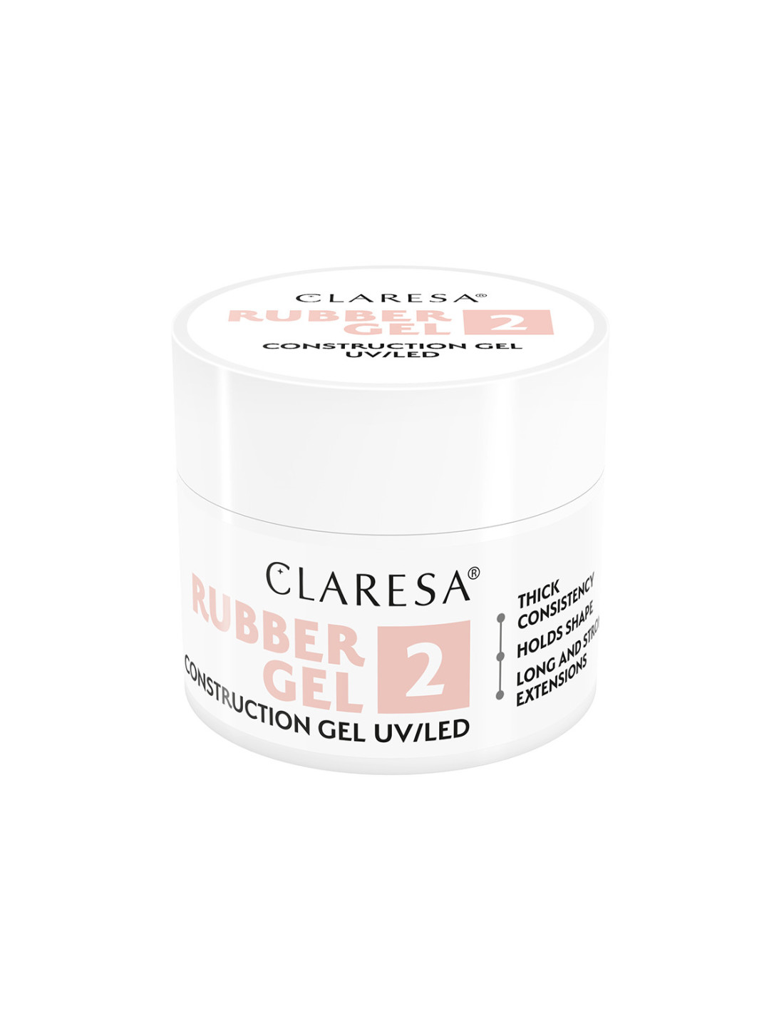 Claresa Żel budujący Rubber żel 2 -12g  