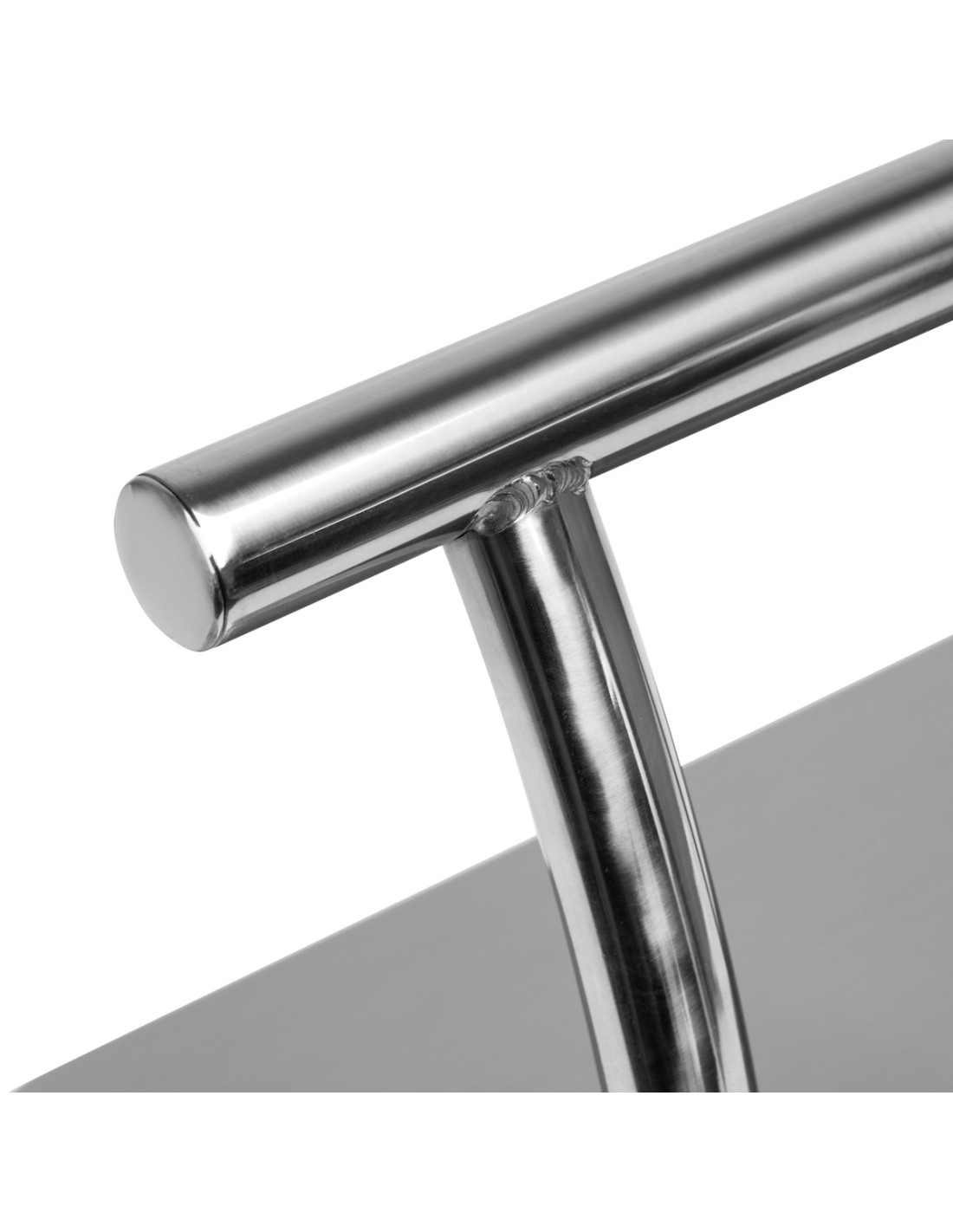 Gabbiano podnóżek fryzjerski L005S srebrny 