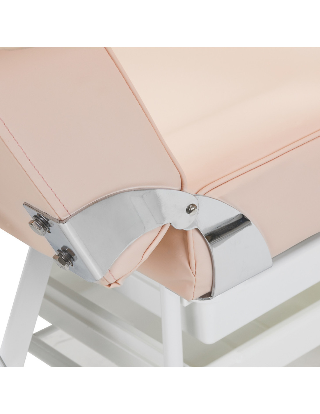 Fotel kosmetyczny Basic 202 z kuwetami różowy 