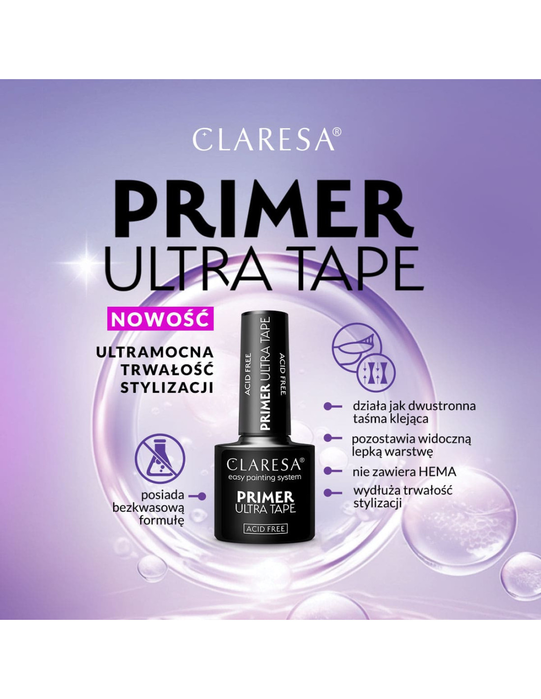 CLARESA Primer Ultra Tape 5 ml  