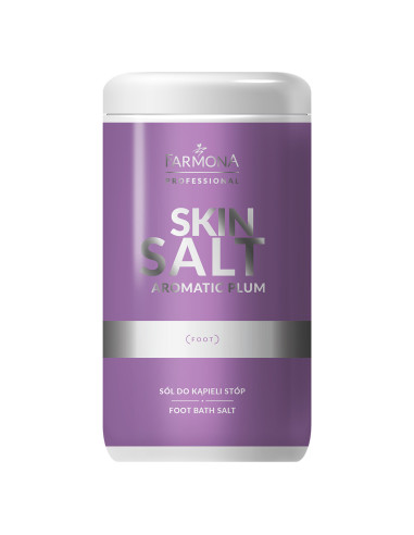 Farmona Skin salt plum - Sól do kąpieli stóp śliwka 1400 g