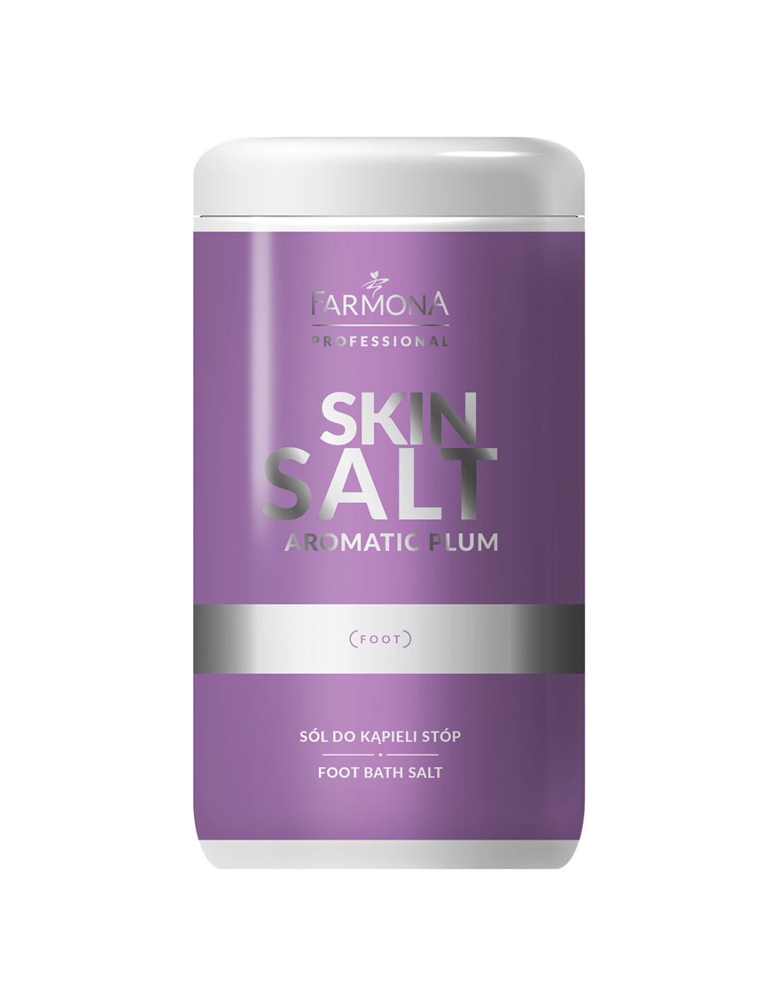 Farmona Skin salt plum - Sól do kąpieli stóp śliwka 1400 g 